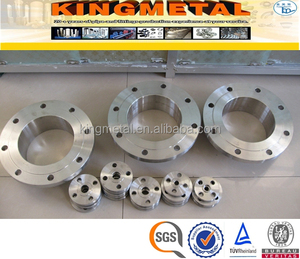ANSI 304 Edelstahl 150 # /300 #   RF 8-Zoll-Flansch <span class=keywords><strong>DN</strong></span> <span class=keywords><strong>200</strong></span> Kingmetal Marke EL-PLF Modell - Product Image 4