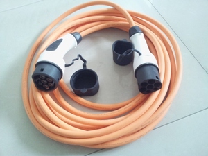 Iec 62196 EV voiture câbles de charge/type2 plug droite 3-phase câbles/de charge Type De câble 2 Renault <span class=keywords><strong>Zoe</strong></span> - Product Image 5