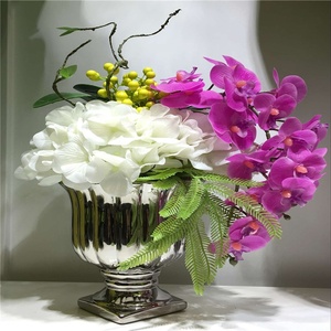 Orquídea Artificial <span class=keywords><strong>de</strong></span> tacto Real, blanca, púrpura, <span class=keywords><strong>de</strong></span> alta calidad, L-1006, para decoración del hogar - Product Image 6