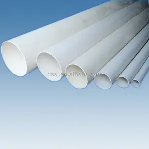 Tubería upvc, fabricantes, dn150, 200, 250mm, tubería de pvc