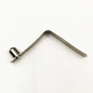 OEM supplier push button clips v spring clip