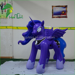 Personaggio Gonfiabile Personalizzato Più Popolare / Modello di Cavallo Viola Gonfiabile - Product Image 2