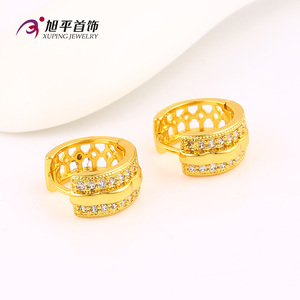 Xuping dubai oro 24 K del commercio all'ingrosso del costume gioielli ultime artificiale <span class=keywords><strong>orecchini</strong></span> per le donne - Product Image 2