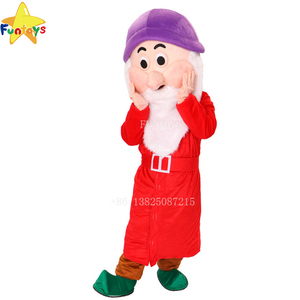 Funtoys CE les Sept Nains. Costume de mascotte de dessin animé de taille adulte pour l'événement de fête d'Halloween - Product Image 5