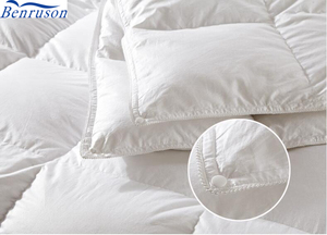 de China grado superior buena calidad dos lados diseñado Hotel <span class=keywords><strong>cama</strong></span> <span class=keywords><strong>90</strong></span>/10 pato ganso aire acondicionado <span class=keywords><strong>cama</strong></span> king size <span class=keywords><strong>edredón</strong></span> - Product Image 3