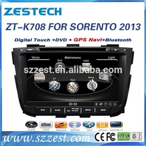 Zestech fábrica 7 '' HD pantalla táctil de coches dvd para KIA SORENTO 2013 reproductor de dvd con la radio de fm - Product Image 1