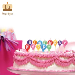 Instant Decoration 100% Fully Refined children Cute Birthday Cake Candles From Candle Factory