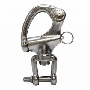 Stainless steel snap adjustable anchor swivel shackle