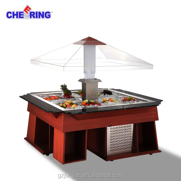 Thương Mại Salad Bar Cho Khách Sạn/Cafeteria/Buffet/Tự Phục Vụ Nhà Hàng/Buffet Reataurant