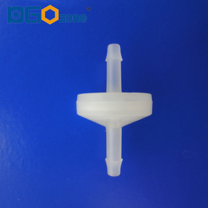 1/8 Zoll PVDF Ozon ventil Rohr verschraubungen Kleines Kunststoff-Rückschlag ventil Einweg für Aquarium Luftpumpe Ozon SPA Rückschlag ventil - Product Image 5