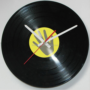 Reloj <span class=keywords><strong>de</strong></span> Pared decorativos 30 cm CD Record Labios Rojos para el regalo (T5587B) - Product Image 2