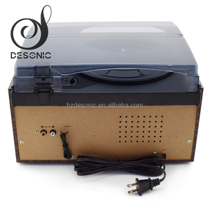 Classic Manual Record Player With Audio <strong>Stereo</strong> Turntable <strong>System</strong>&amp; Record Players for Sale - Product Image 6