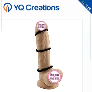 Moda gecikme yapay Penis boşalma Penis yumuşak horoz halka adam - Product Image 6