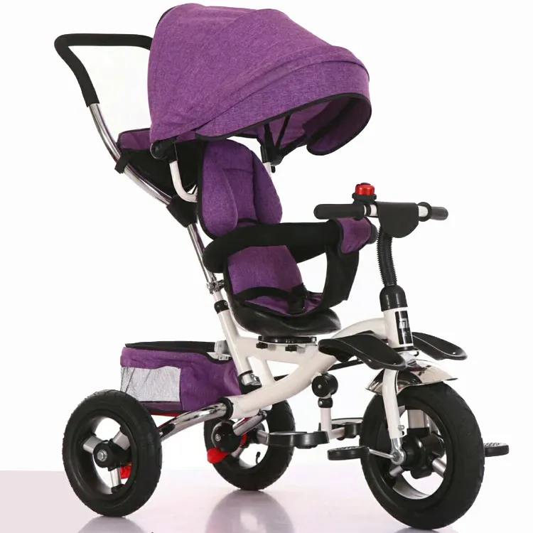 2018 new arrival smart trike stroller 4 in 1 baby new model baby tricycle