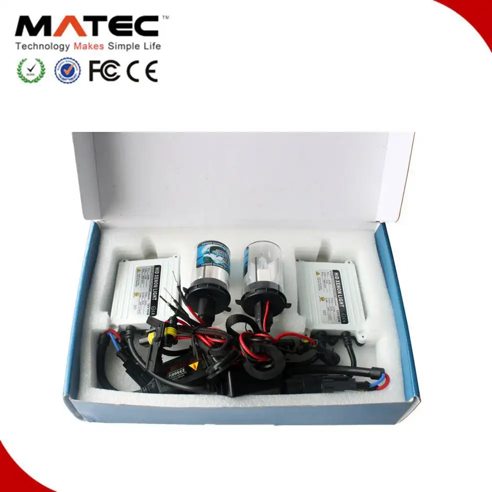 Thương Hiệu Tốt Nhất 12V 35W 55W 75W 100W Xenon Hid Kit 6000K H1