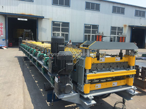 전체 자동 더블 레이어 <span class=keywords><strong>Rollformer</strong></span> 지붕 타일, 더블 레이어 롤 성형 기계 - Product Image 4