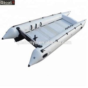 2024 diseño CE precio de fábrica al por mayor Material Hypalon Zapcat barco <span class=keywords><strong>arco</strong></span> de fibra de vidrio con cabina botes de remos - Product Image 2