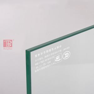 HENGBAO HB-SG-E60-08/10 <span class=keywords><strong>Verre</strong></span> <span class=keywords><strong>trempé</strong></span> borosilicate résistant au feu 90 minutes, norme BS476, épaisseur 3-12 mm pour mur-rideau - Product Image 3