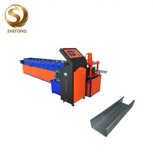 Fast speed ceiling carrier steel profile furring forming equipment for drywall stud and track