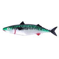 Creux maquereau gros leurres de pêche en plastique souple de peau de poisson de pêche thon marlin leurre