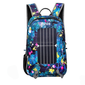 Venta caliente Huide panel solar bolsa mochilas para hombres solar bolsa de carga - Product Image 1