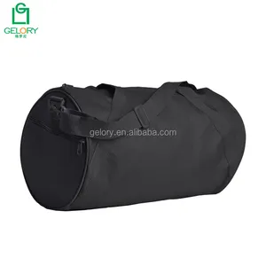 Manufacturer Wholesale Sport Lightweight Polyester Travel Bag Training Swimming Barrel Gym Duffel Bag