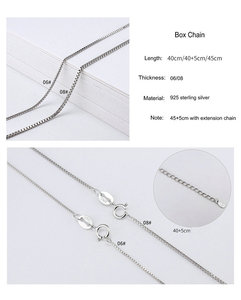 Della fabbrica del commercio all'ingrosso di Gioielli FAI DA TE palla onda di acqua croce della catena del serpente <span class=keywords><strong>collana</strong></span> in <span class=keywords><strong>argento</strong></span> 925 - Product Image 4