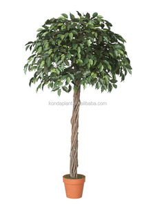 Verde Artificial banyan ficus árboles bonsai planta venta mini durable topiary árbol de higuera de interior - Product Image 4