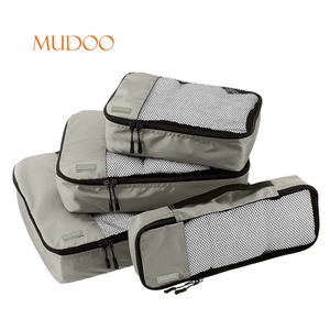 Approvisionnement d'usine voyage emballage cubes 4 pcs ensemble mince voyage bagages sacs - Product Image 1