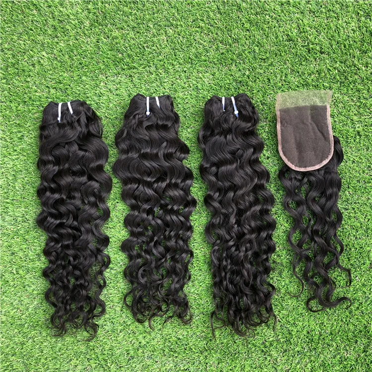 Wholesale double drawn hair unprocessed virgin Malaysian hair bundles loose curly vendors raw mink human hair weft