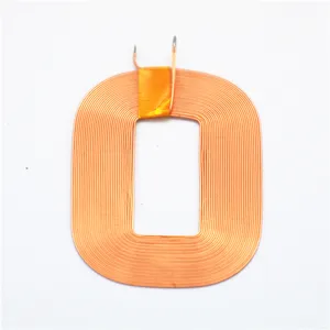 Customize Adjustable Self-adhesive Rfid Air Coil Wireless Charging Coil For Charger And Toys