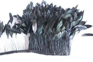 Artículos Más Vendidos 2016 de la Cola <span class=keywords><strong>Del</strong></span> Gallo Despojado Coque Feather Fringe Recortar - Product Image 5