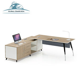 Escritorio Ejecutivo en Forma de L para Oficina, Muebles de Oficina, Muebles de Sala (JO-1030-A) - Product Image 2