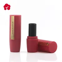 Aangepaste Nieuwe Stijl Rubber geschilderde pen-vormige lippenstift buis/lipgloss tube Lege shell