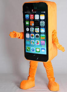 Haute qualité iPhone Costume De Mascotte de Téléphone <span class=keywords><strong>portable</strong></span> Apple iPhone Costume De Mascotte Adultes pour vente - Product Image 2