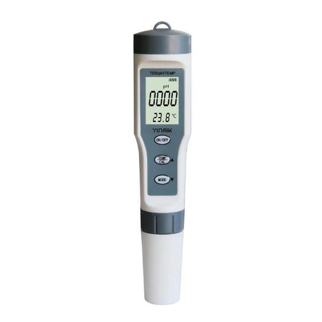 3 in 1 TDS/PH&TEMP Meter Automatic Temperature test Pen ph Meter Without Backlight