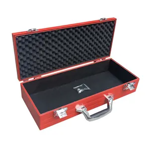 professional wholesale custom beauty HARD CARRYING aluminum brief case storage jewelry briefcase travel case for watches