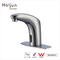Robinet de lavabo automatique à capteur pour salle de bain, système de robinet de lavabo intelligent sans contact, robinet automatique moderne Haijun