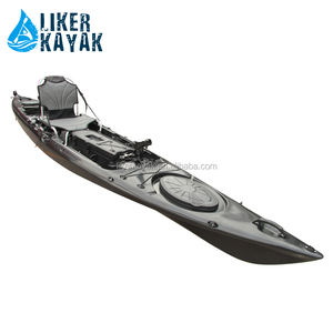 Kayak da Pesca Singolo Sit-on-Top Angler 4.3 con Ecoscandaglio - Product Image 1