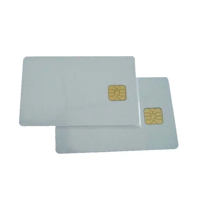 Printable SLE4442/SLE4428 PVC blank emv chip kaart met magneetstrip