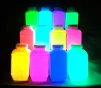 Luminous Paint Colors Pigments Powder, Glow in the Dark