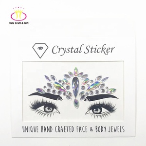 Autocollant de pierre précieuse personnalisé pour le <span class=keywords><strong>visage</strong></span> et le corps - Product Image 4