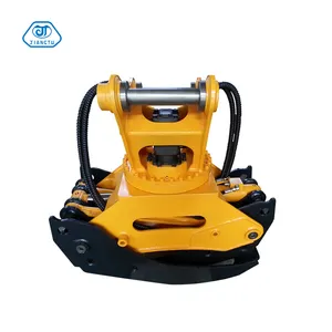 Bộ Phận Máy Móc Xây Dựng Xoay Ánh Sáng Gỗ Grapple Cho 3-20ton Máy Xúc