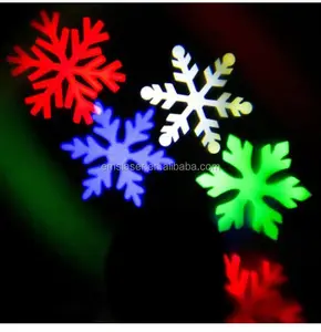 ABS à prova d' água Do Jardim Da Paisagem Led Projector Ao Ar Livre Luzes De Natal Do Floco De Neve