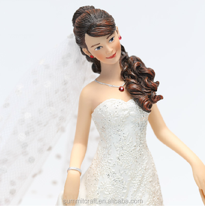 <span class=keywords><strong>De</strong></span> alto grado del carro <span class=keywords><strong>de</strong></span> la boda resina <span class=keywords><strong>novia</strong></span> y el novio figurines - Product Image 3