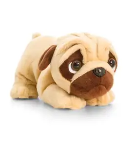 NEW CUSTOM PLUSH CUTE PUG DOG - PUPPY SOFT TOY