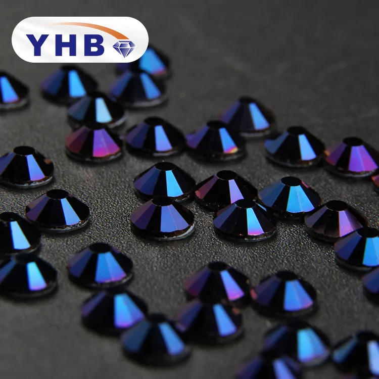 Hot fix rhinestones suppliers bulk YHB wholesale hotfix crystals rhinestones