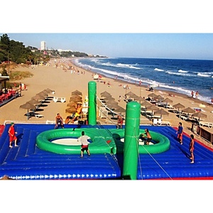 Juego deportivo de <span class=keywords><strong>playa</strong></span>, pista de <span class=keywords><strong>voleibol</strong></span> inflable con trampolín - Product Image 2