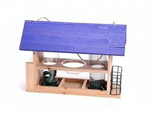 Natuurlijke Huis 100% Gerecycled Materiaal Groothandel Goedkope Houten Vogel Volière/Vogel Feeder/Vogelnest - Product Image 6