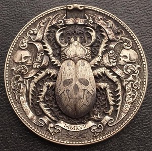 Пользовательские рекламные древние насекомые металлические никель 3d коллекция старая монета - Product Image 3